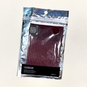 Forever 21 Ribbed Stirrup Thigh High Legwear